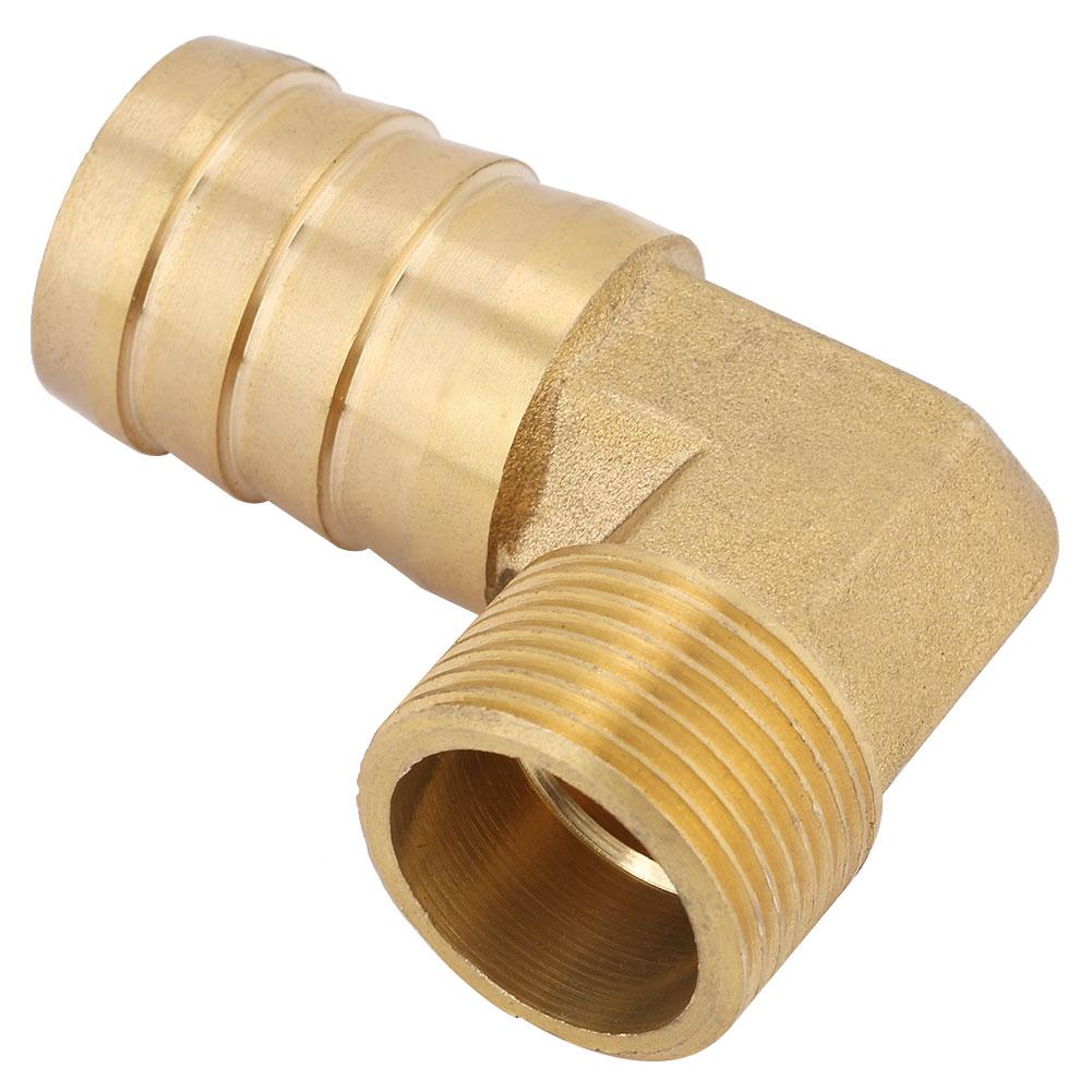 1 buc. 34" filet tată alamă cot ghimpat conector pentru furtun (25mm)