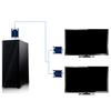 High Resolution 1080P VGA 1 Male to 2 Female Video Cable Adapter Cord for Double Monitors Output and Easily Wiring