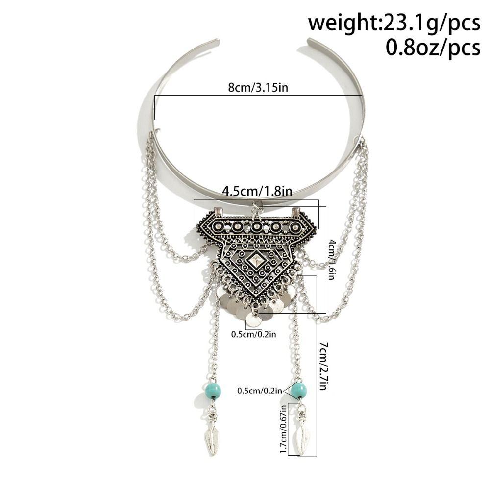 Bohemian Style Wide Irregular Open Bangle Silver Cuff Bangles Cute Exaggerated Bracelet  Women