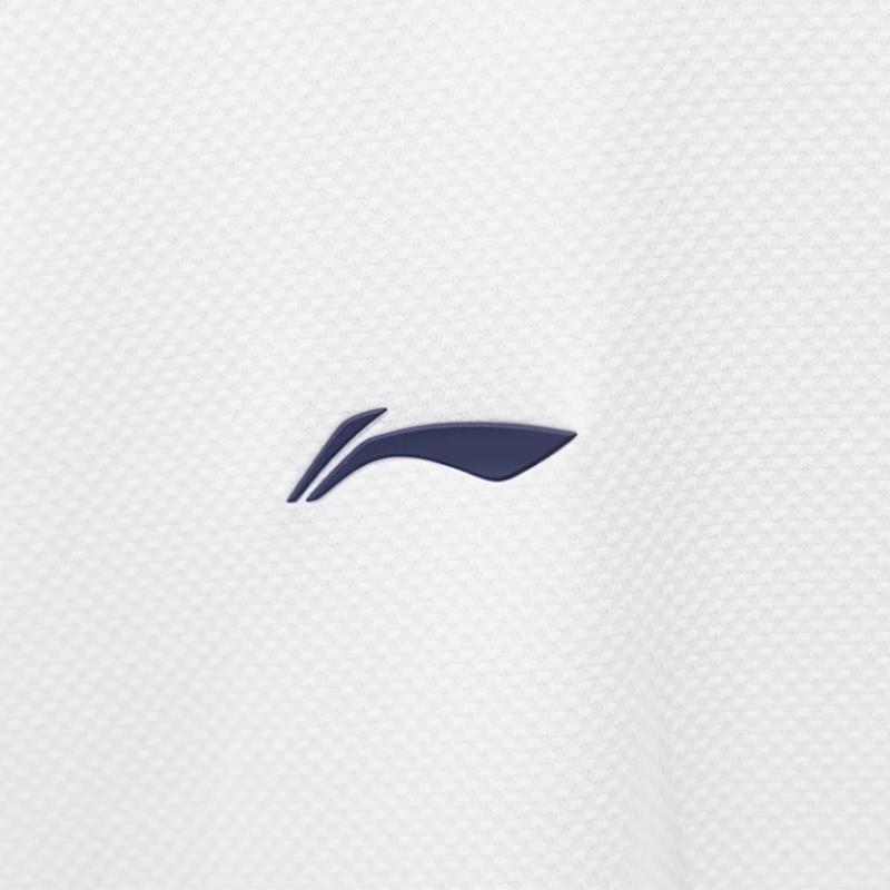 Li-Ning Plain Simple Breathable Sweat-Absorbing Quick-Drying Comfortable Versatile Short Sleeve Polo Shirt Casual Sports Suit APLV133-1+YKSV147-2