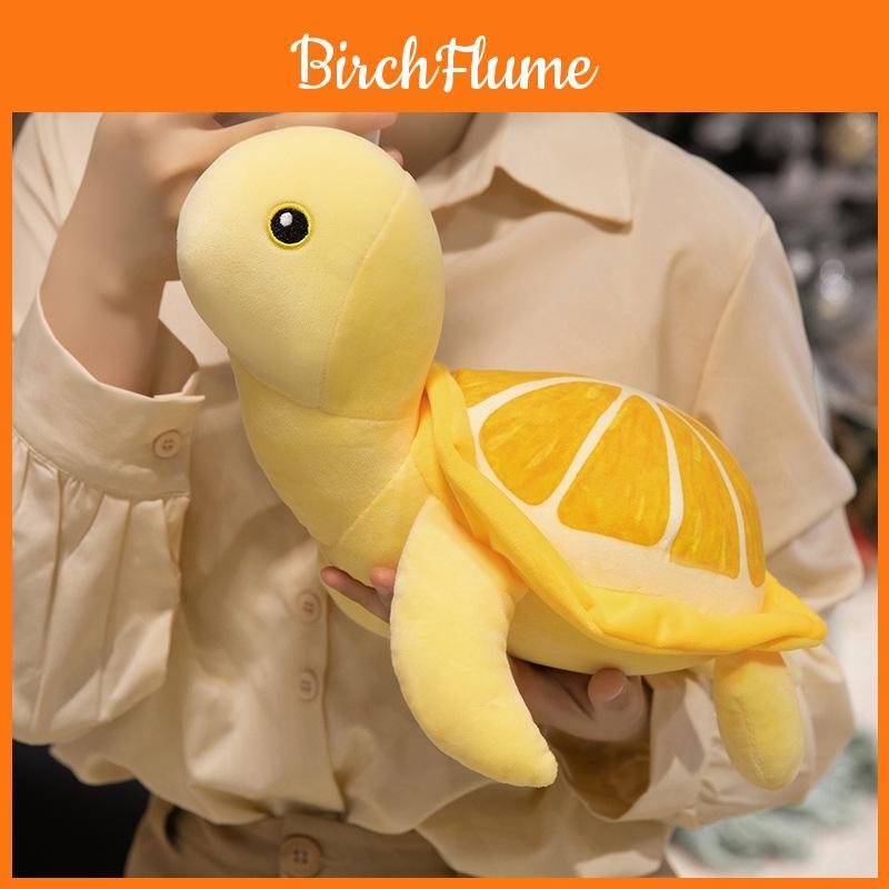 Plush Turtle Toy With Soft Short Pile For Collectors And Kids Play