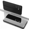 Samsung Galaxy S25 Clear View Case with Flip Cover - Black