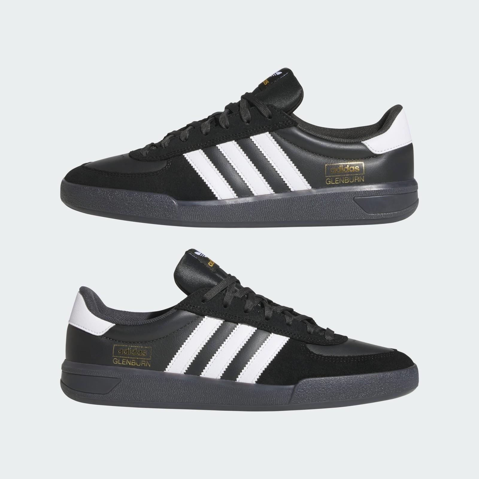 KJ5045 adidas Glenburn Черный Облачный Белый (Мужской) 6
