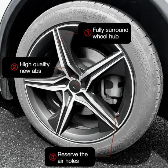 4PCS Full Cover Wheel Cover Replacement Performance for Tesla New Model Y Juniper 19 Inch Crossflow Wheel Caps Hubcap 2025 2026