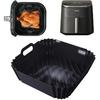 Silicone Air Fryer Liner Accessories for COSORI TurboBlaze 6Qt Air Fryer 9-in-1, Compact & Large 6-Qt, Fast Turbo Modes, Dishwasher Safe Airfryer