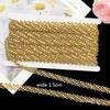 1 M Rhinestone Trim Chain Decoration Sew On Crystal Chain Clothing Shoes DIY Accessories