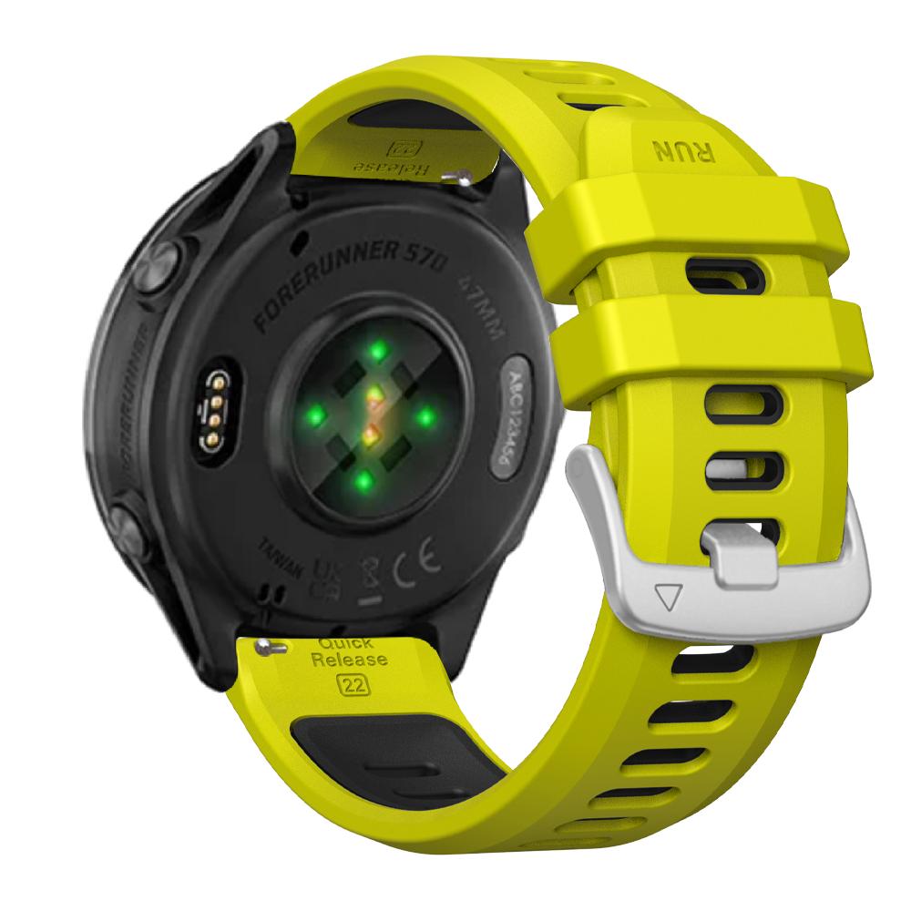 Quick Release 22mm Two-Tone Sport Silicone Wrist band For HUAWEI WATCH GT Runner2 Strap For HUAWEI GT6 GT5 GT4 GT3 46mm bracelet
