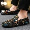 Fashion Luxury Brand Men Loafers Fashion Breathable Men Casual Shoes Comfort Slip-on Mens Driving Shoes Lightweight Lazy Shoes Moccasins