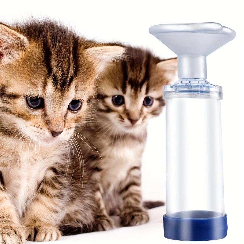 Cameră Aerosol Pisică Animal de Companie Câine Inhalator Portabil Cameră Aerosol Portabilă Inhalator Pentru Echipament Veterinar Clinică Veterinară Consumabile Animale de Companie