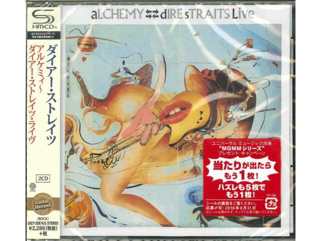 

[SHM-CD] Alchemy Dire Straits Live 2-disc Limited Edition UICY-25674 1984 роботи