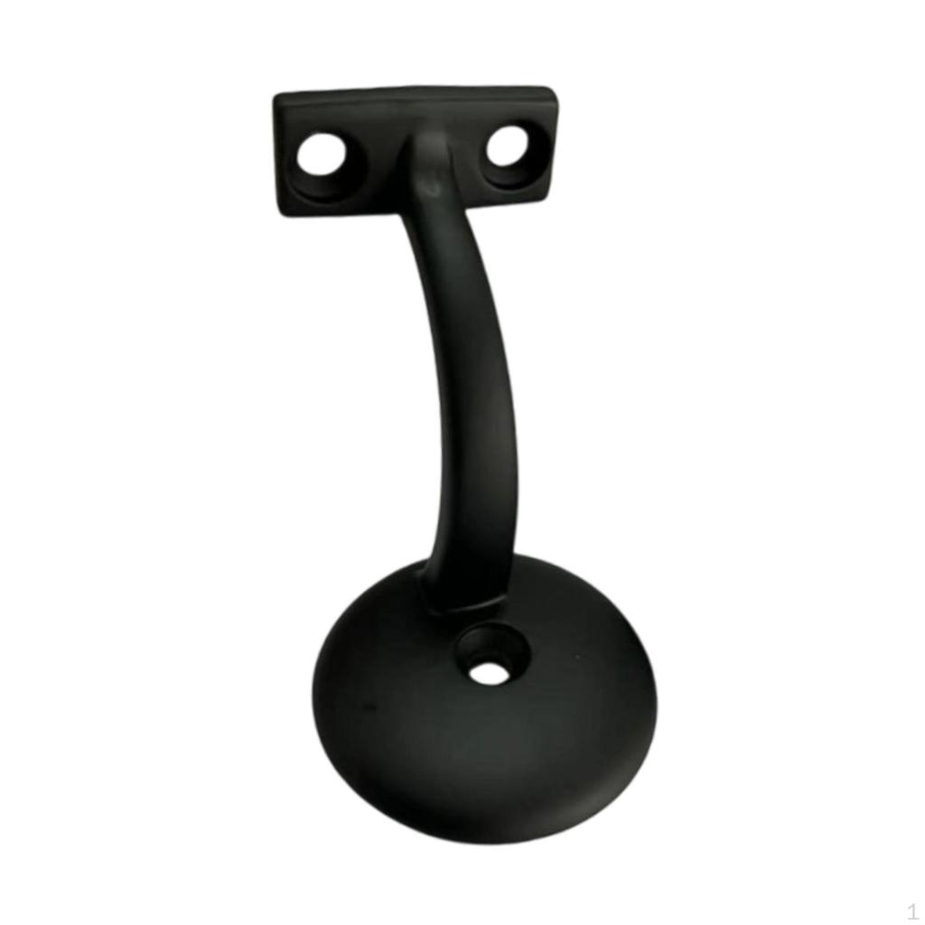 Hand Rail Bracket, Heavy Duty Stair Support for Home or Office Stairways Handrail, Indoor Outdoor