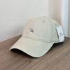 Pure cotton simple embroidery cap New women's wide-brimmed sunshade baseball cap Soft top temperament versatile simple casual hat