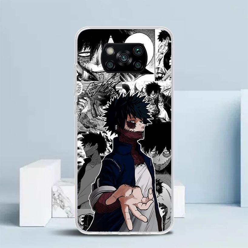 My Hero Dabi Bnha Phone Case For Xiaomi Poco F7 Ultra X5 X6 X7 Pro M7 Redmi 15C 15 13C 13 12C 12 10C 10 10A 9 9C 9A 9T Cover Poc