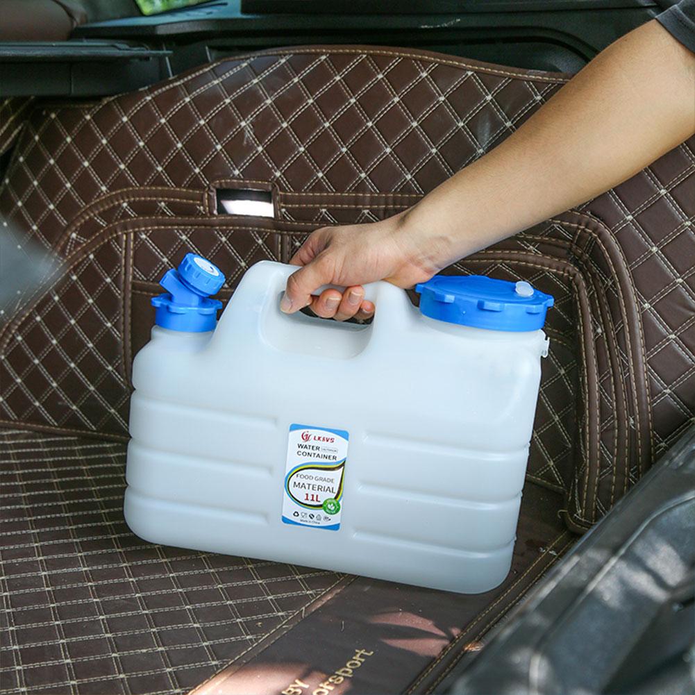 10/11/12L Outdoor Water Bucket Camping Water Container No Leakage Water Storage Container With Detachable Faucet For Outdoor