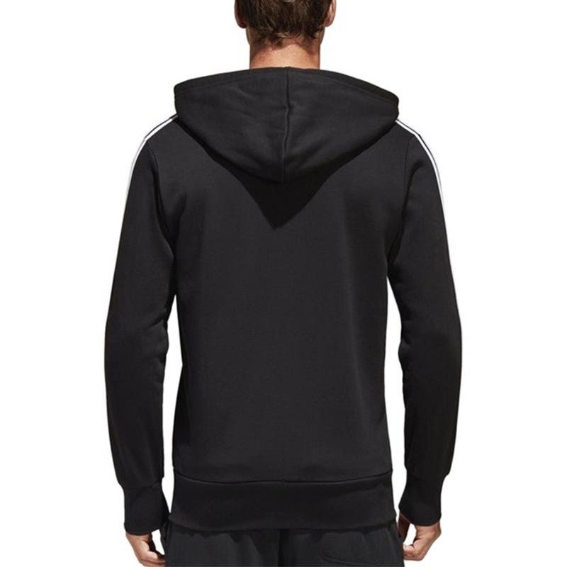 adidas 3-Stripes Hoodies Black Men's S98786