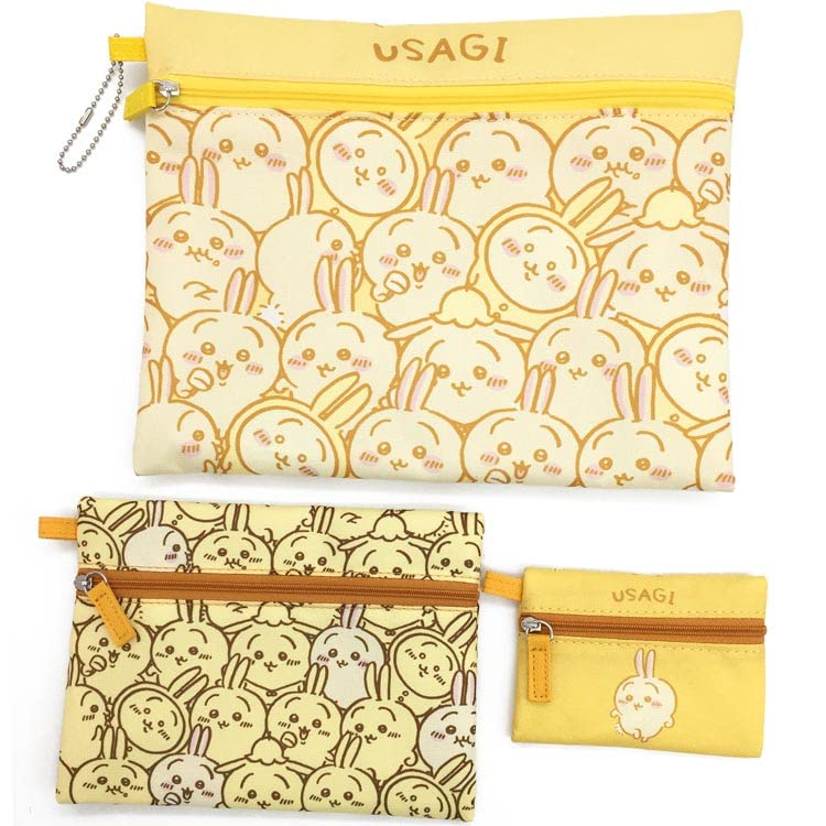 

Marimocraft Cosmetic Bag Chiikawa 3-Pouch