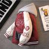 Boys padded jacket autumn and winter thickened baseball jacket cotton coat winter thin cotton children's cotton jacket two cotton