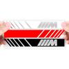 2Pcs Car Stripe Stickers Rearview Mirror Reflective Vinyl Decals Decoration For BMW M E34 E36 E60 E90 E46 E39 E70 F10 F20 F30 X5 X6 X1 M3 M5 M6 E71