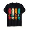 Men'S Vintage Guitar Graphic Tee - Made from 100%, This Heavyweight 180Gsm Round Neck Short Sleeve Shirt Features a Retro Music Band Design Along