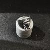Retro Praying Hands Adjustable Open Ring for Men Women Gothic Punk Biblical Jewelry Unisex Christian Gift Vintage Accessories