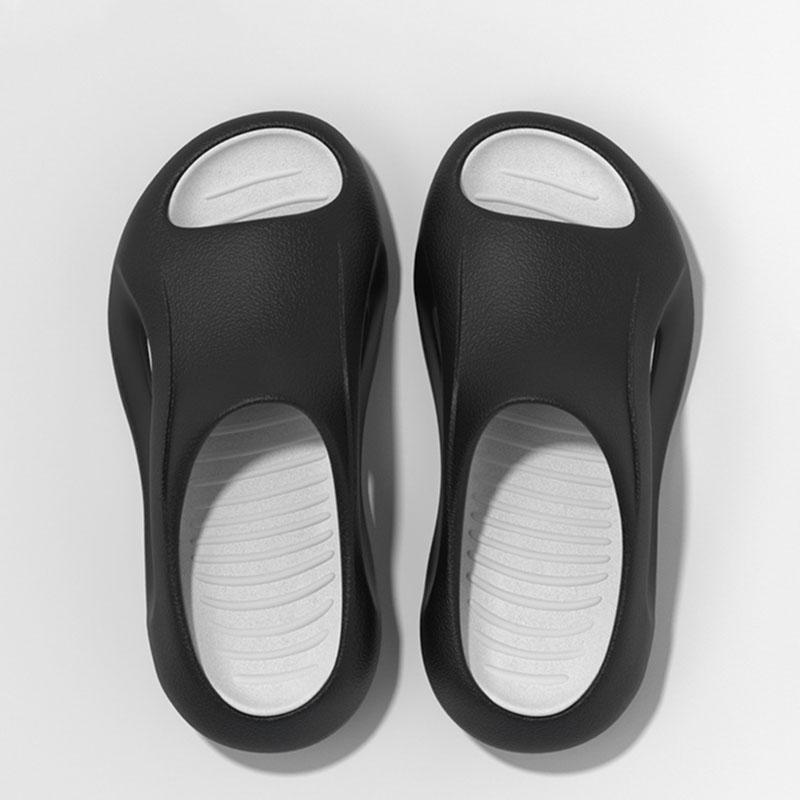 New Men's Summer Non-slip EVA Thick Bottom Shock Absorption Couple's Home Slippers Open Toe Shoes Beach Slippers