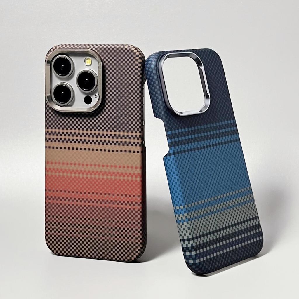 Sunset and Moon Rising Applicable To Apple 16 Promax Mobile Case IPhone 15pro Kevlar I16 Pro Case