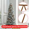 Velvet Bow Tie Christmas Party Hanging Accessories