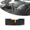 Carbon Fiber Reading Lamp Glasses Paste Trim For Mercedes Benz GLC C Class W
