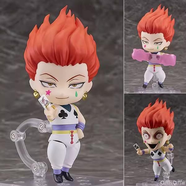 10cm HUNTER×HUNTER Chrollo Lucilfer Kurapika GON FREECSS Killua Zoldyck HUNTER Hisoka Action Figure Toys Christmas Gift
