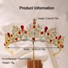 Headdress Birthday Party Crystal Crowns Bridal Headpiece Crystal Tiaras Princess Headbands
