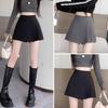 Women's Spring Summer A-Line Mini Casual All-match Versatile Skirt Instagram Style Bodycon Anti-Exposure Plus Size Trendy Pleated Skirt