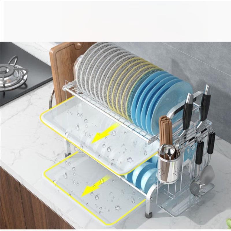 Zhi Shi 3-Tier Countertop Dish Drying Rack