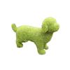 Dog Shape DIY Artificial Grass Animal Resin Eye-catching Garden Turf Grass Animal Office Decor