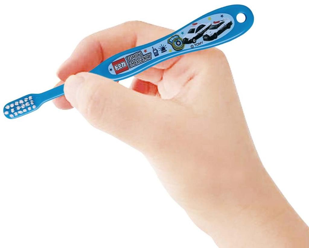 Skater Toothbrush, for Preschoolers, Ages 3-5, 14cm, Soft, Pack of 3, Tomica 23, TB5ST-A