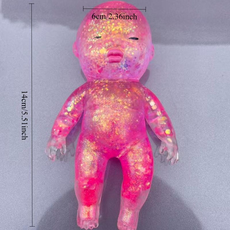 Vivid Squishy Sugar Baby Squeeze Toys Super Soft Adorable Glitter Decompression Toy Stress Anxiety Relief Slow Rising Toy