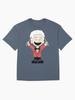 Celia Cruz Salsa Maestro Drumming Legend Cartoon Oversized T-Shirt