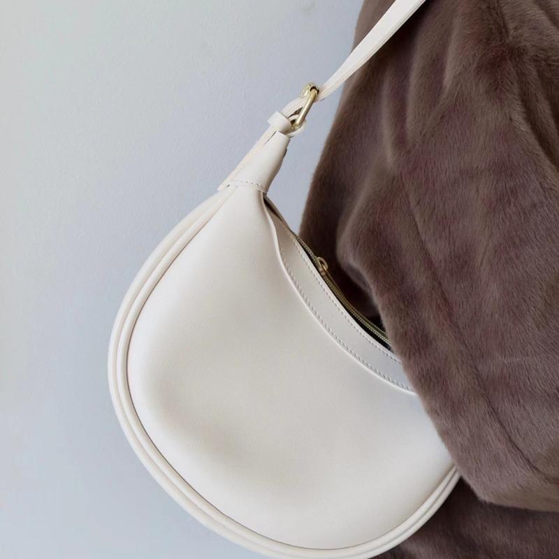 Bag female niche design new casual commuting crescent bag crossbody versatile saddle dumpling bag