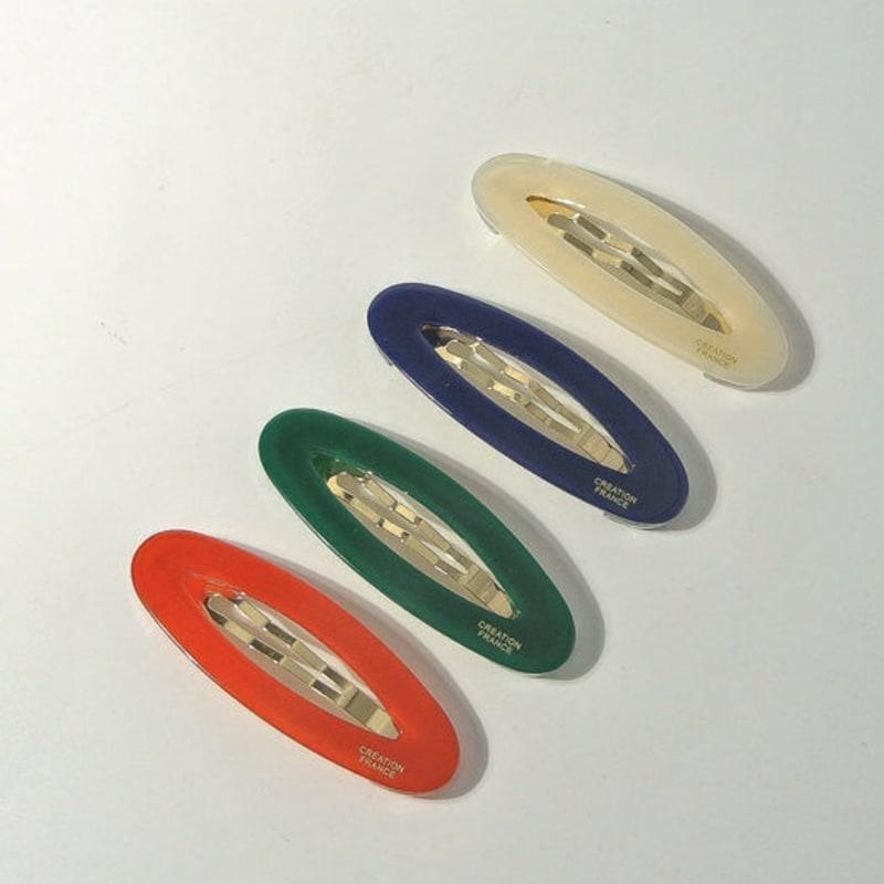 

objet213 Vintage Hair Clip 1. Red