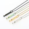 Yousheng Mindful Breathing Necklace Stainless Steel Anxiety Reduction Necklace Stress And Panic Relief Necklace Adjustable Length Meditation Inner