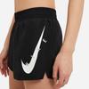 Nike Sports Shorts Women's Black Moderate Knitted Shorts CZ9316-010