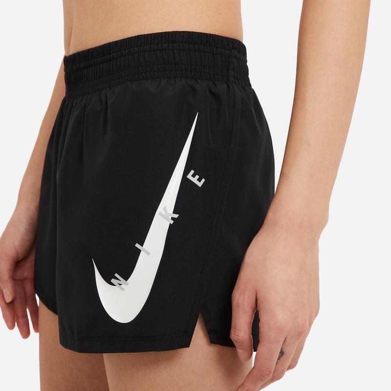 Nike Sports Shorts Women's Black Moderate Knitted Shorts CZ9316-010