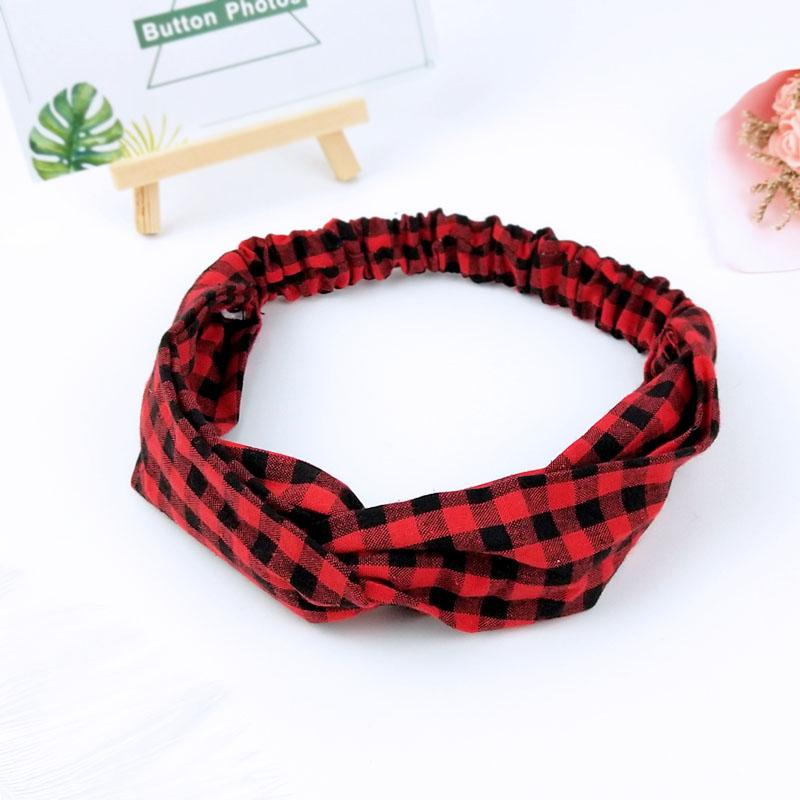 Scrunchies Frau Geknoteter Turban Haaraccessoires für Mädchen Stirnband Turban Elastisches Haarband Kopfwickel Gestreifte Haar-Scrunchies