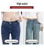 Plus Size Summer Thin Straight-Leg Wide Drape Jeans for Pear-Shaped Bodies
