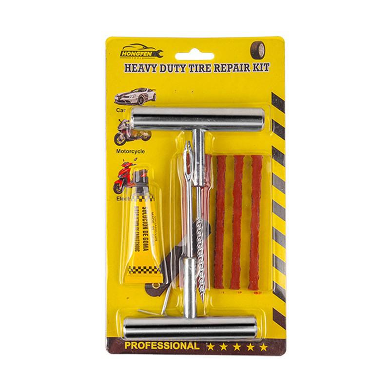 Motorcycle Tubeless Tire Quick Repair Kit - Outdoor Emergency Tool
