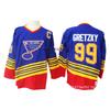 Mens Retro Ice Hockey Jersey Vancouver Canucks St. Louis Blues Los Angeles Kings Cotton Blend Team Fan Apparel