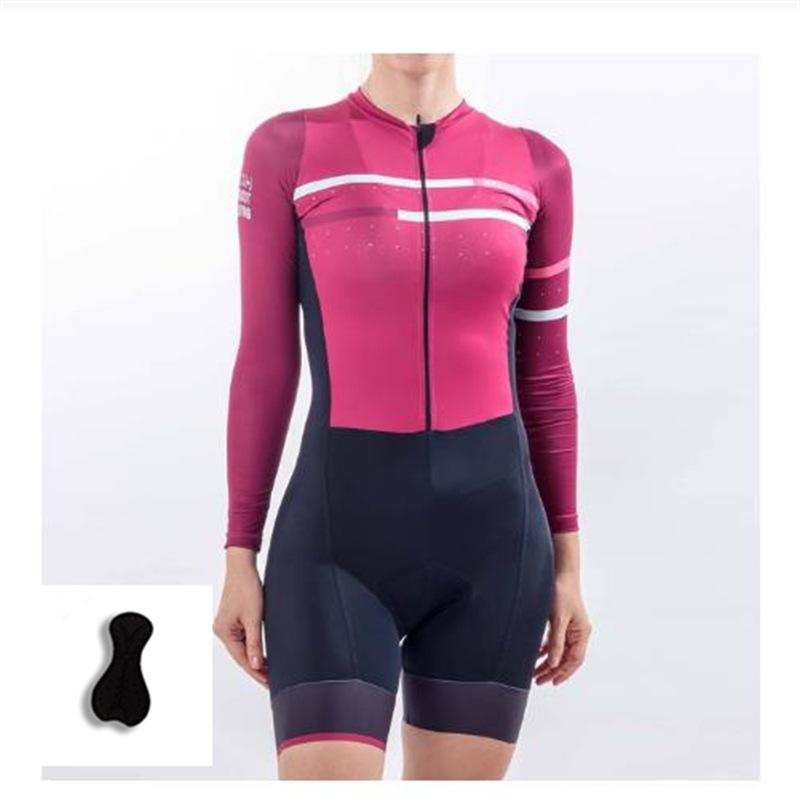 2026 Mono de Ciclismo Conjunto de una Pieza Traje de Carrera para Bicicleta de Montaña y Carretera Secado Rápido Protección UV Ropa Deportiva