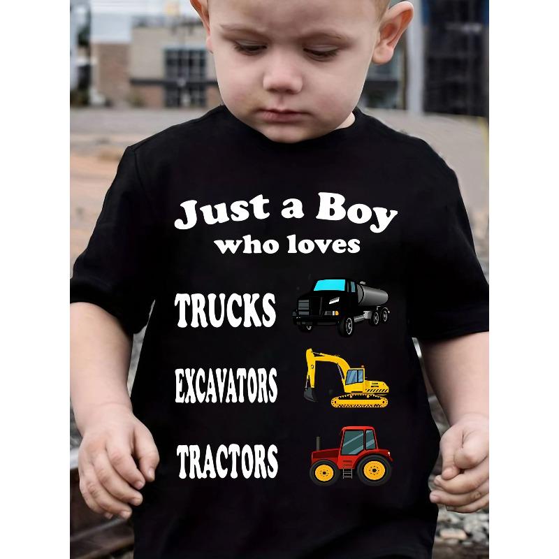 European sizes Children Stylish And Comfortable T-Shirt for Boys. T-Shirt with Fun Prints 98cm