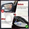 A Set of 2 Silicone Rain Covers for Car Rearview Mirrors, Rain Eyebrows for Car Rearview Mirrors,a Rain Shield for Car Weather