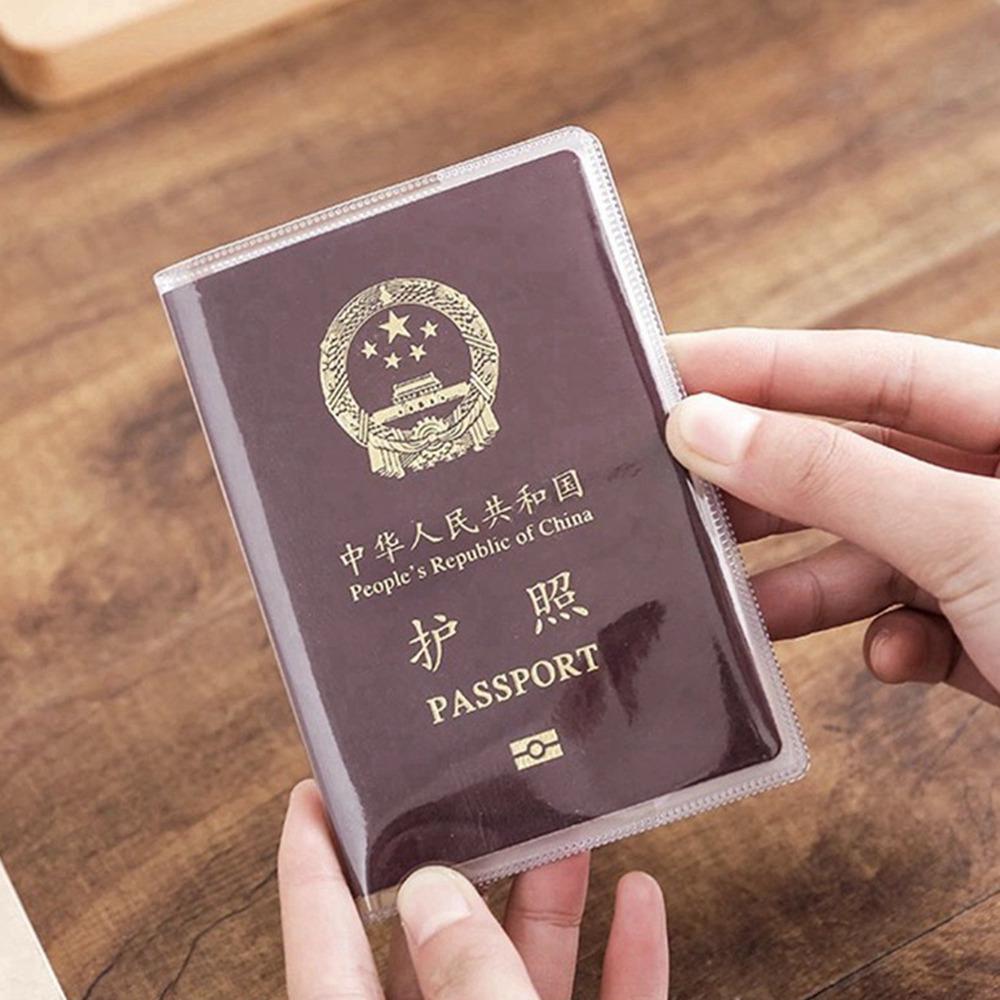 Cubierta impermeable transparente del banco de crédito del pasaporte de los titulares de tarjetas de identificación de la suciedad impermeable del silicón