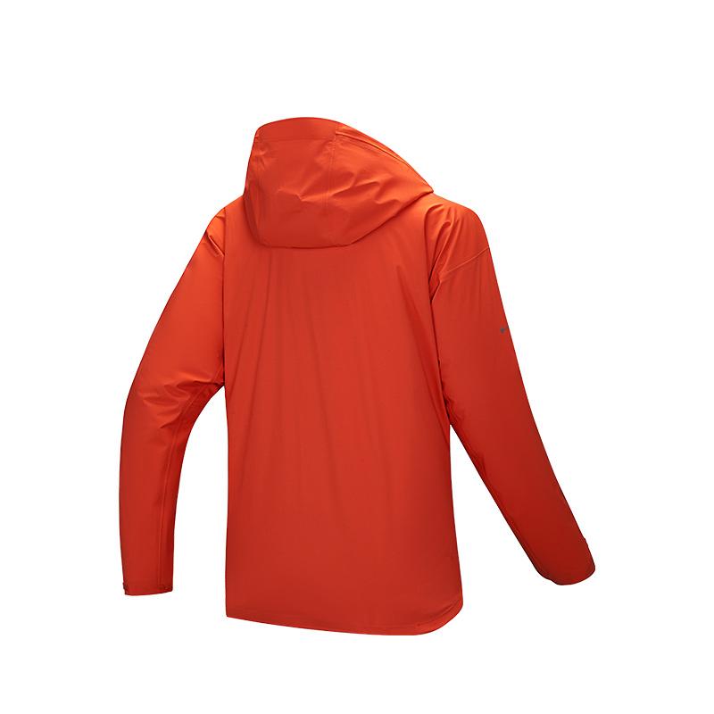 Anta Outdoor Series Solid Color Zipper Hooded Comfortable Versatile Breathable Wear-Resistant Jacket Women Jacket Flame-Orange-Red 962516601-4